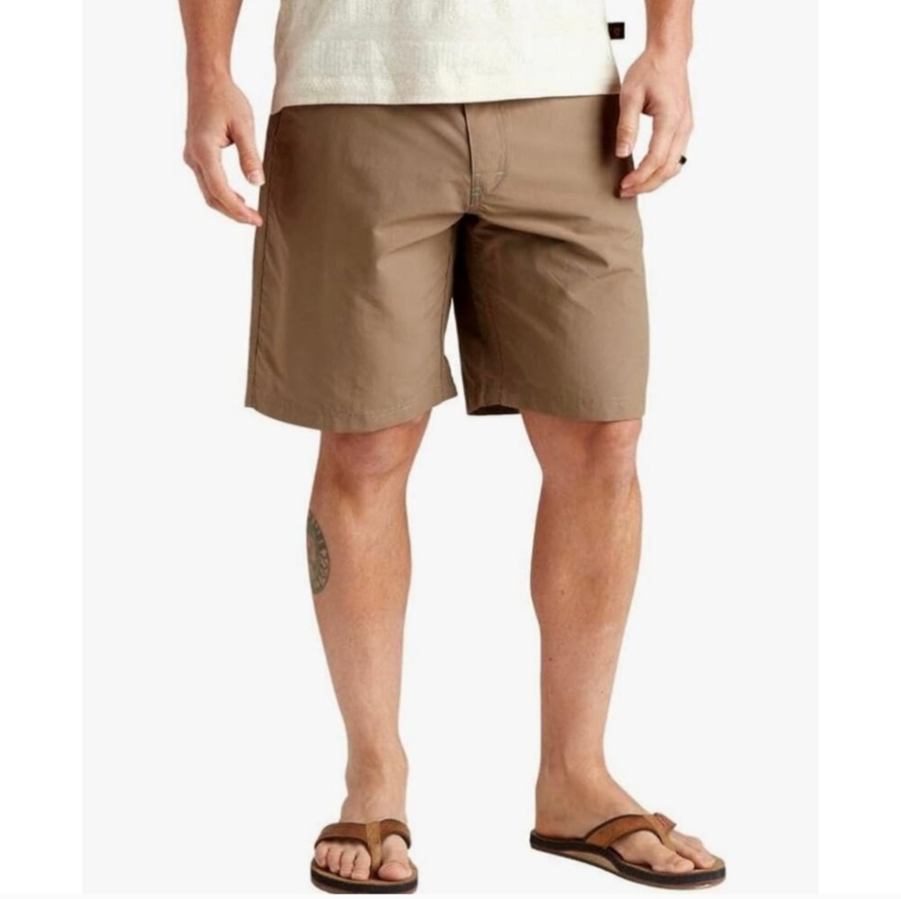 Howler Bros Horizon Hybrid Hiking‎ Short Size 32 Tan Quick Dry Nylon Ripstop